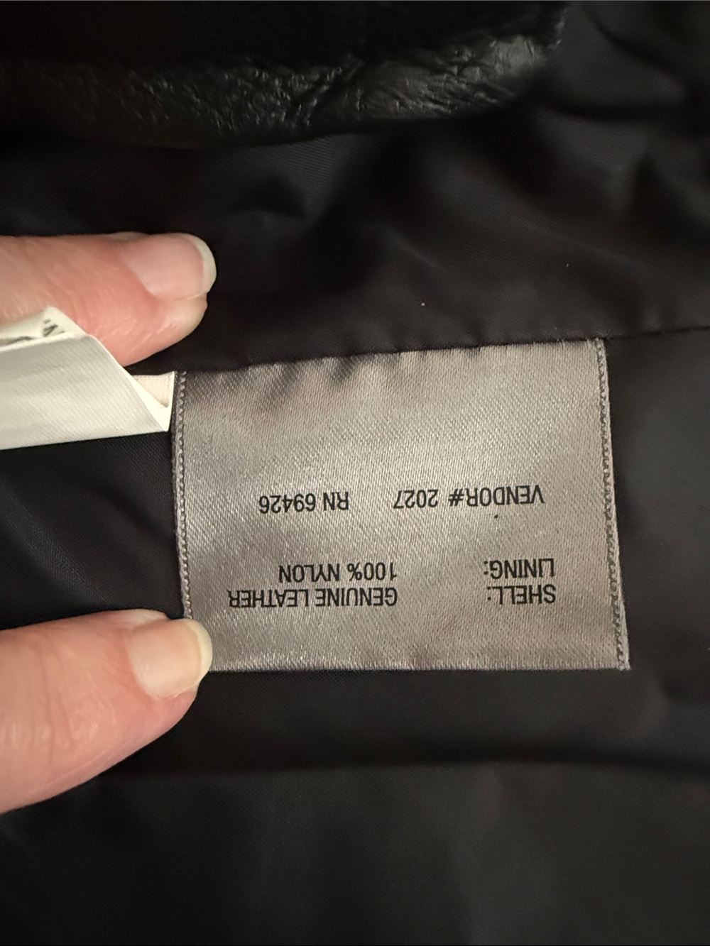 Wilsons Leather Black Leather Halter Corset Crop Top with D-Ring Front - Picture 4 of 5